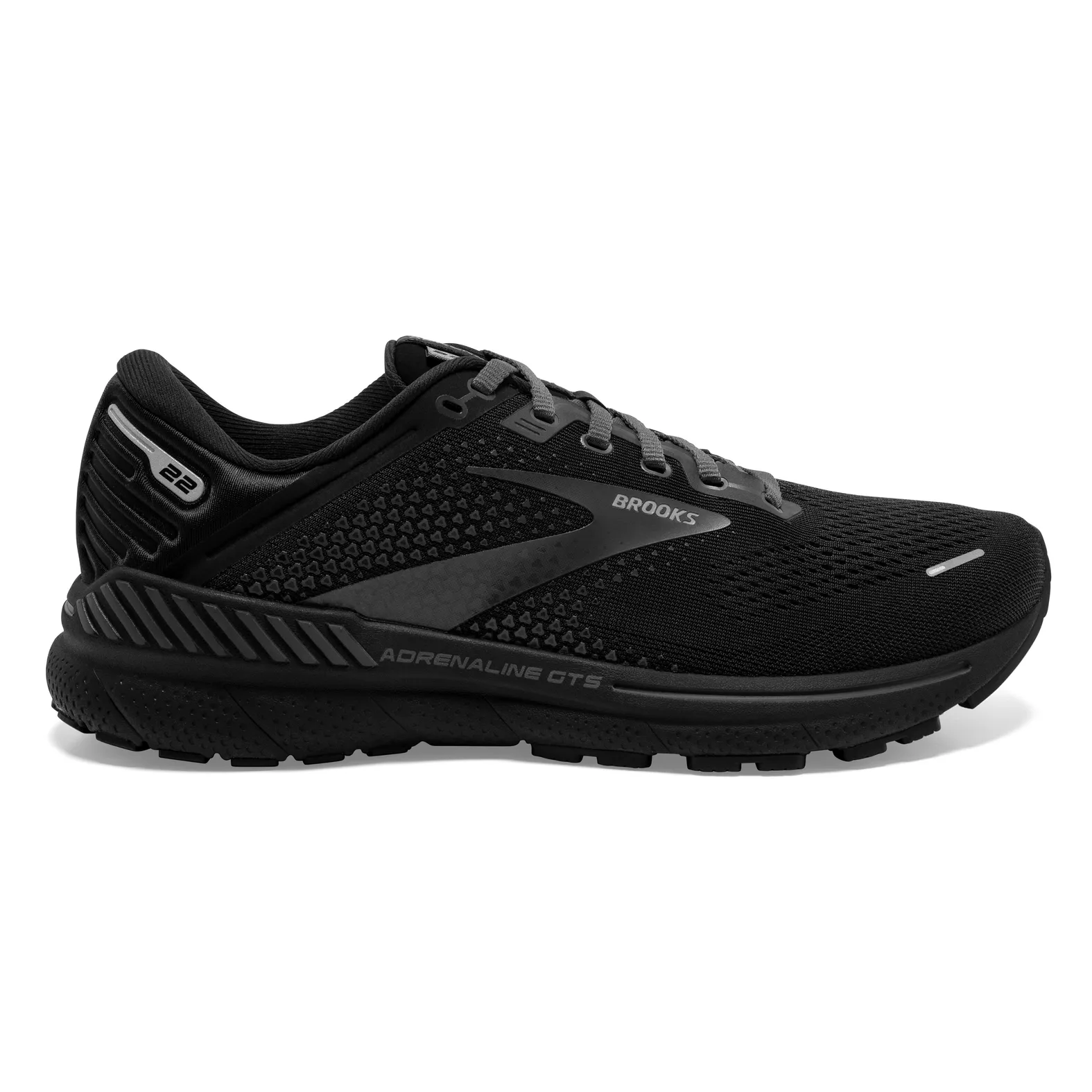 Brooks Adrenaline GTS 22 Black Black Ebony