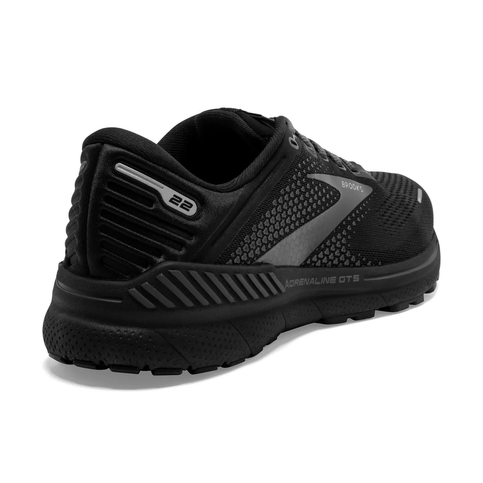 Brooks adrenaline all black best sale